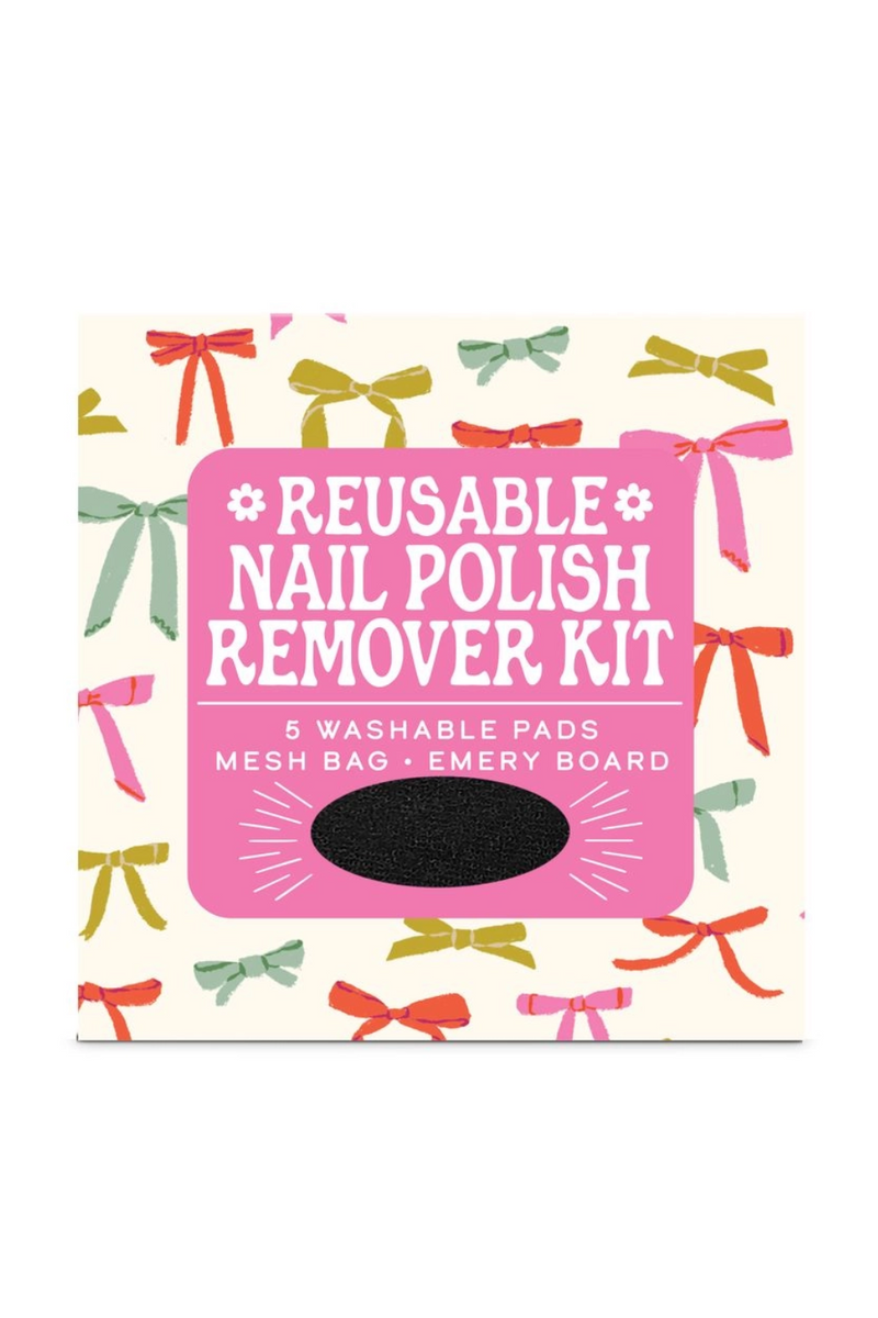 Put A Bow On It Reusable Nail Polish Remover Kit