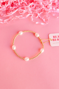 Pearl Poppi Bracelet by Beaded Blondes