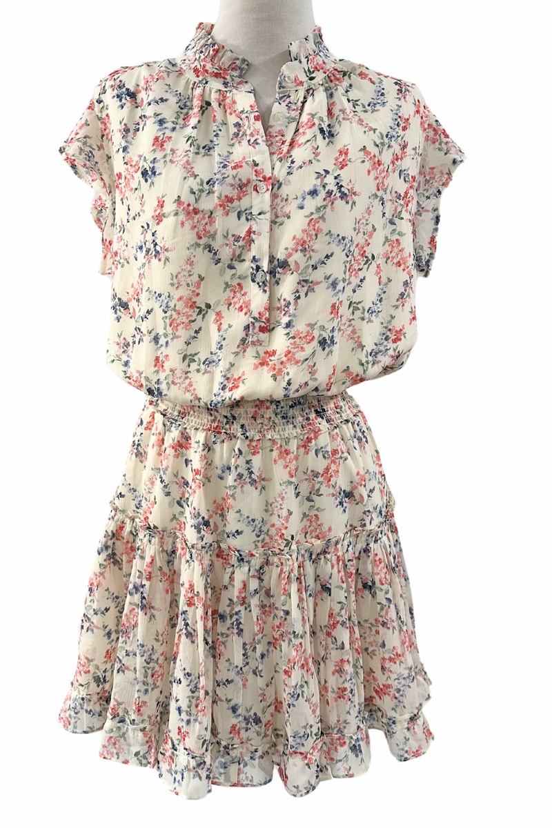 Abby Floral Ruffle Dress by Reset
