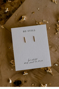 Be Stil Stud Earrings