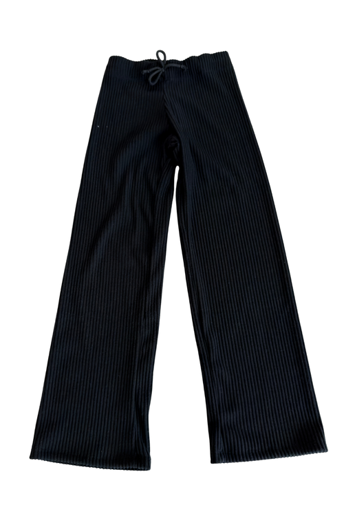Rib Hacci Flare Pant by Cheryl Creations