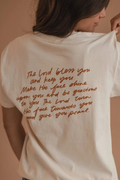The Blessing Tee in Ivory