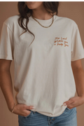 The Blessing Tee in Ivory