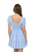 Lizzy Ruffle Tiered Mini Dress