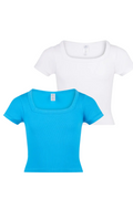 Girls Ribbed  Seamless Top