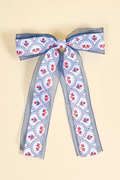 Lovely Layered Hair Bow–All-American Darling