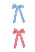 Double Take Gingham Hair Bow