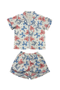 Tweenstyle Silky Short Set in Americana Bows Print