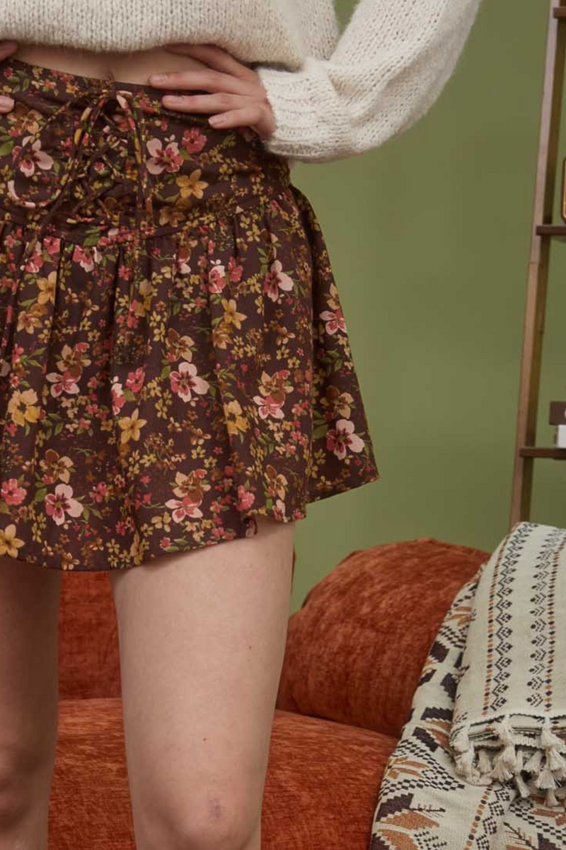 Becca Floral Skort