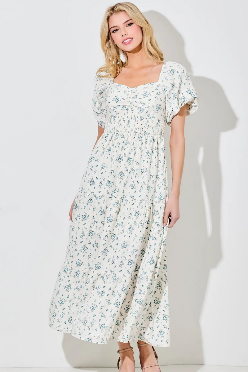 The Nikki Floral Maxi Dress