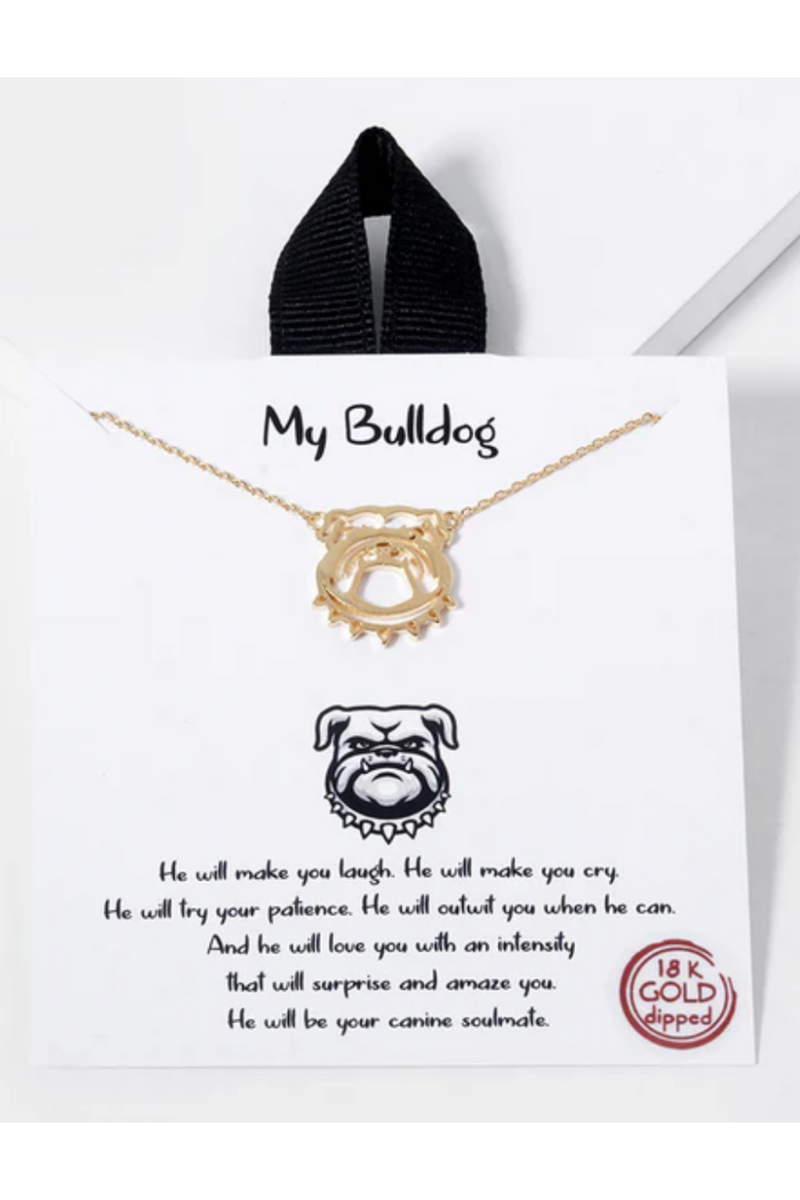 My Bulldog Necklace