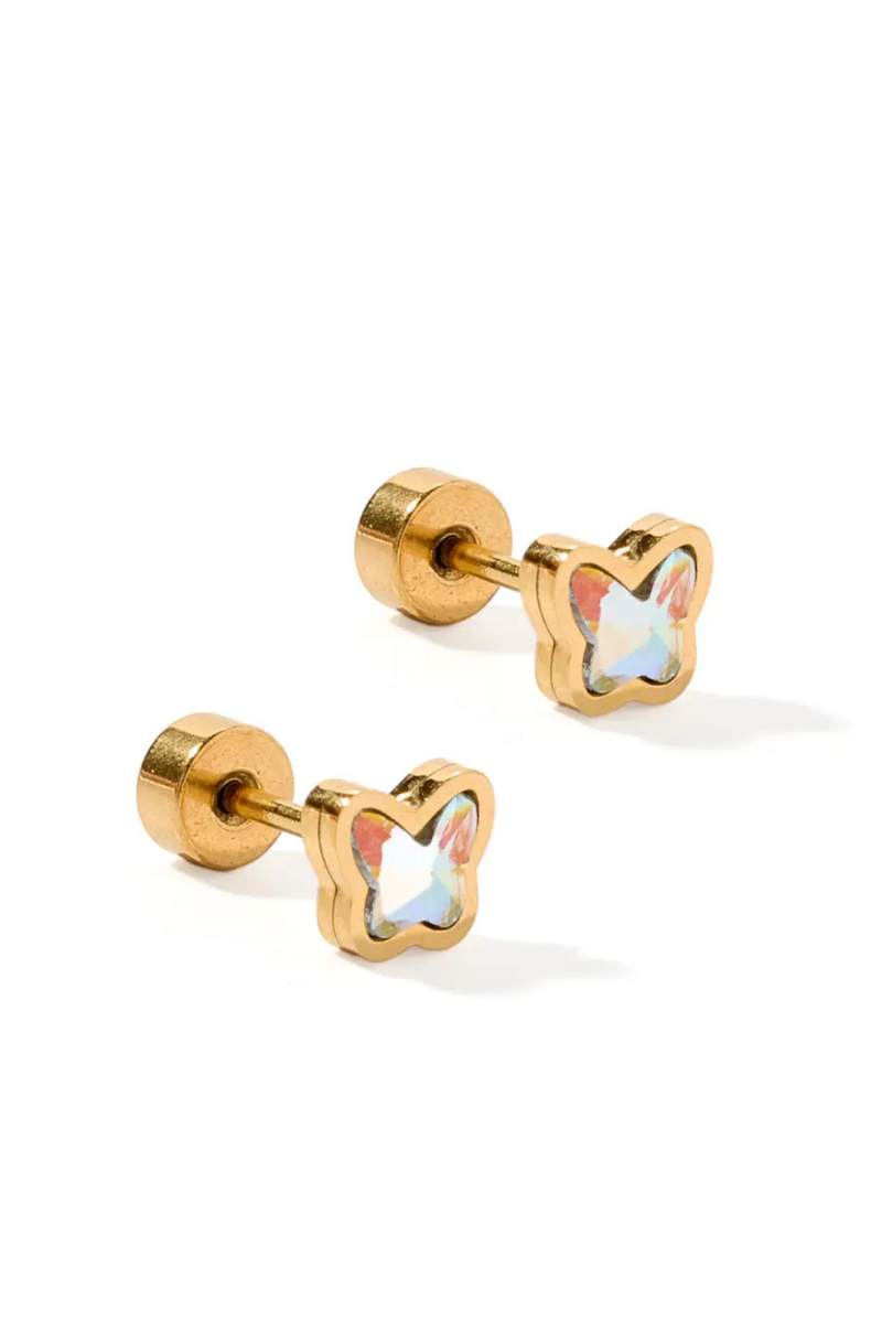 Polly Butterfly Stud by Linny Co