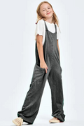 Laid Back Mineral Wash Overalls