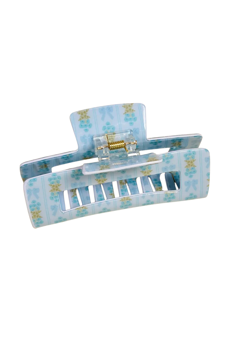 Claw Clip–Oh So Fancy Blue