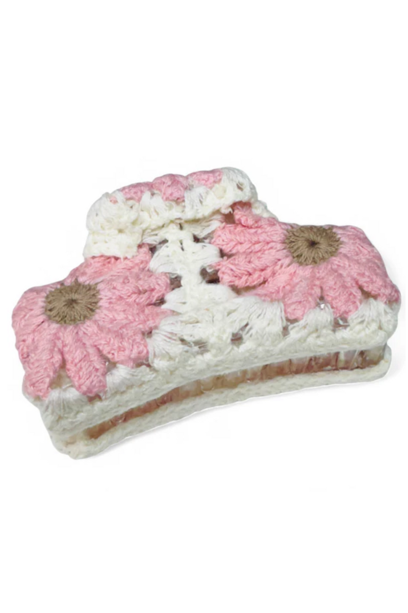 Crochet Hair Claw Clip