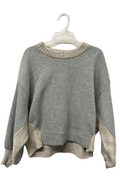 Contrast Ragland Pullover By Love Daisy