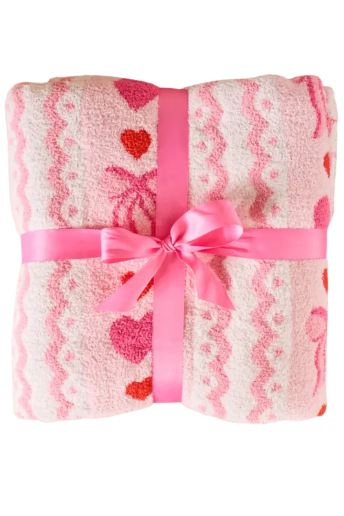 Oh So Lovely- Luxe Cozy Blanket