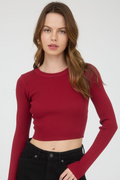 Amber Long Sleeve Knit Top