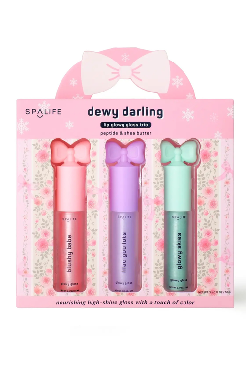 Dewy Darlin' Lip Gloss Trio Gift Set by My Spa Life