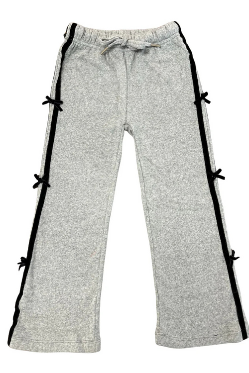 Flowers By Zoe Velvet Ribbon Flare Pant