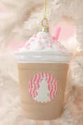 Coffee Drink Christmas Ornament - Frappe All the We Way