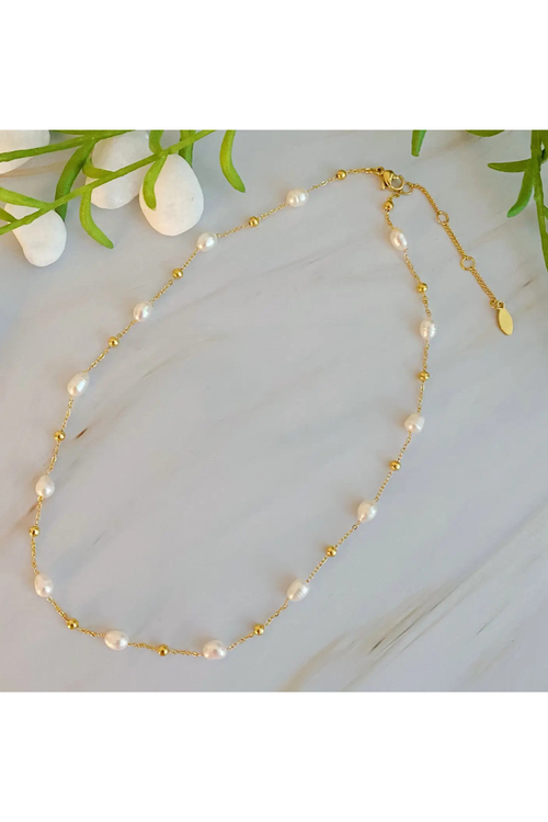 Ashley Freshwater Pearl Necklace