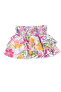 Summer Gardens Smocked Cover Up Skirt