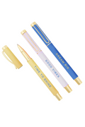 Good Vibes Metal Pen Set
