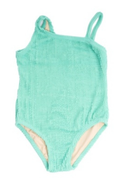 Crinkle Girls One Shoulder Swimsuit by Shade Critters