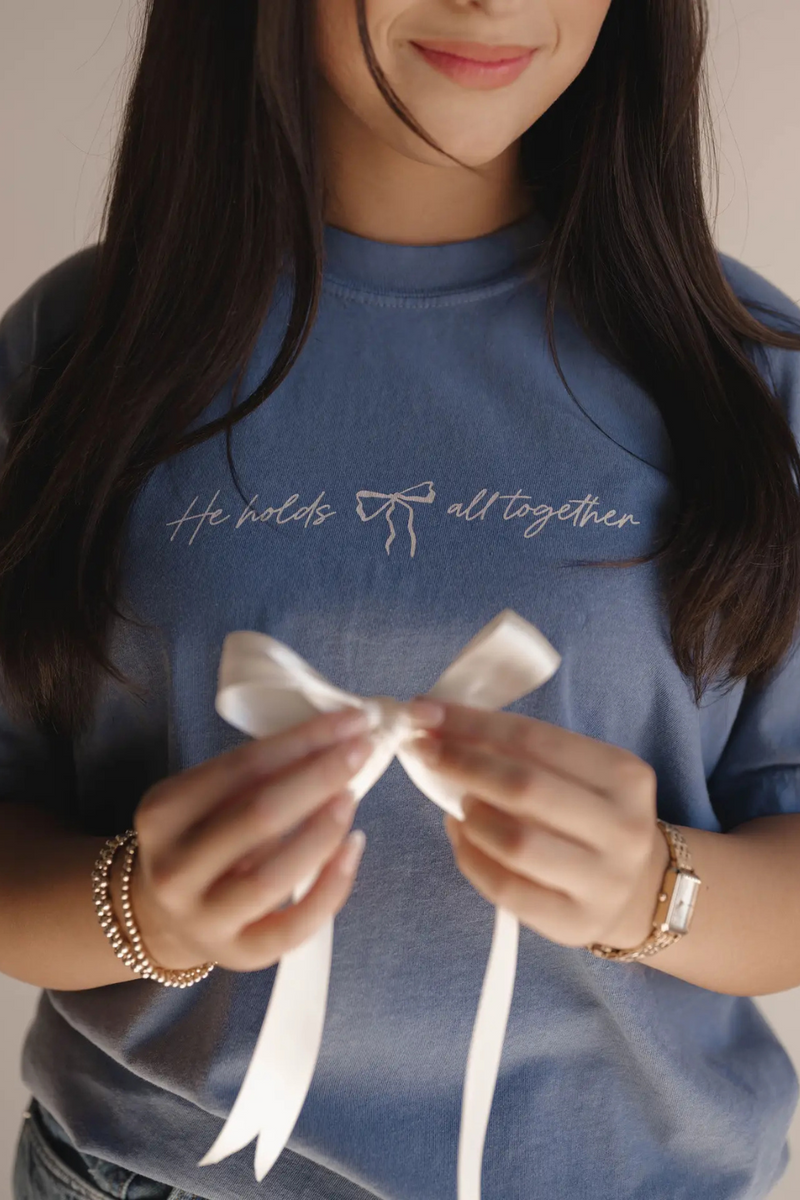 He Holds All Together Tee