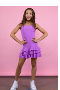 The Reggie Dress in Lilac by Miss Behave