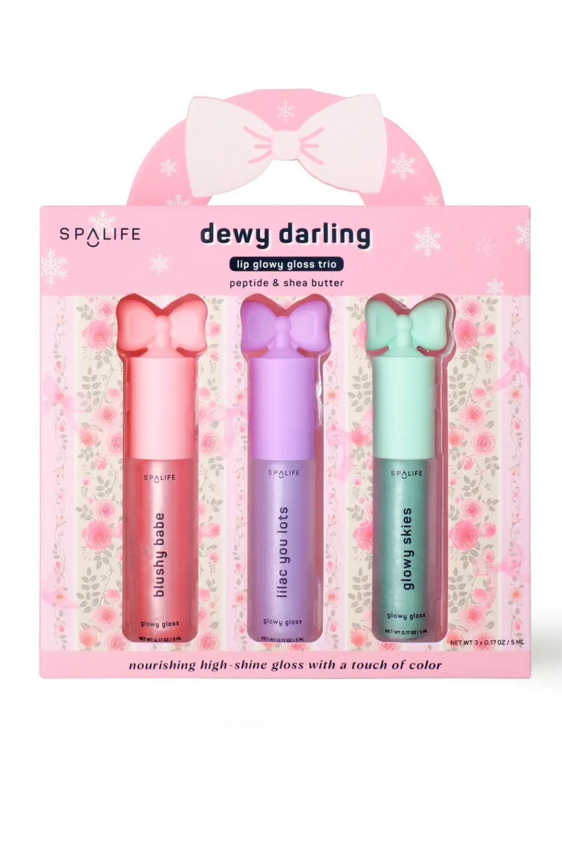 Christmas Holiday Dewy Darlin' Lip Gloss Trio Gift Set