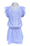 Lola Dress in Periwinkle by PLEAT