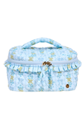 Glam & Go Quilted Cosmetic Bag–Oh So Fancy Blue