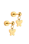 Millie Butterfly Stud by Linny Co
