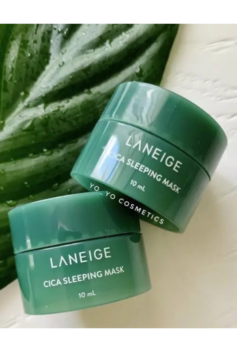 Laneige Mini Cica Sleeping Mask Hypoallergenic Lotion