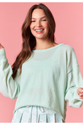 Madelyn Open Back Crop Sweater