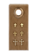 Multi Cross Velvet Stud Gift Set