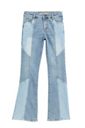 X Panal Flare Denim Pant By Tractr