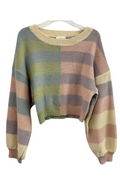 Stella Pastel Stripe Sweater By Love Daisy