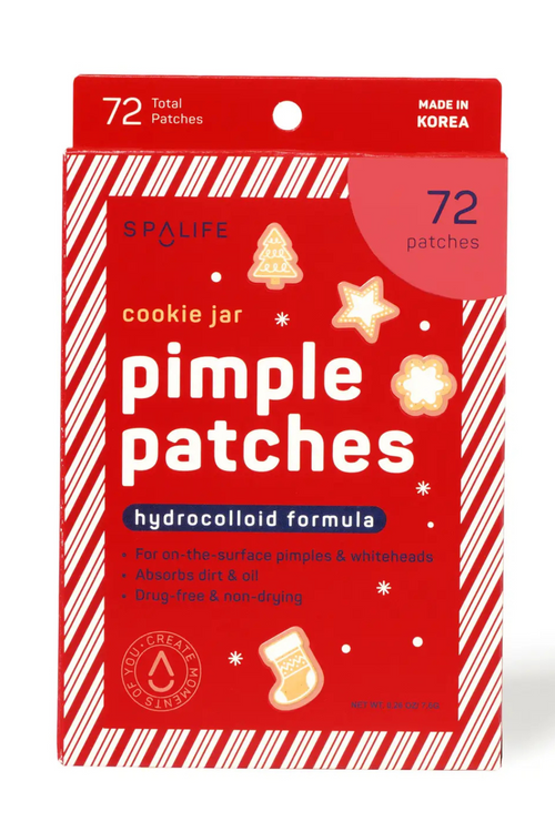 Christmas Holiday Cookie Jar Hydrocolloid Pimple Patches