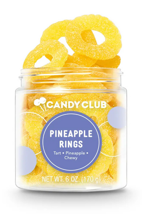 Pineapple Rings Gummies By Candy Club