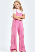 Laid Back Mineral Wash Overalls