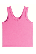 Girls Soft Waffle Tank Top by Suzette