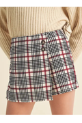 Addison Plaid Skort
