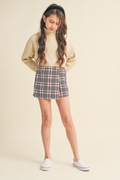 Addison Plaid Skort