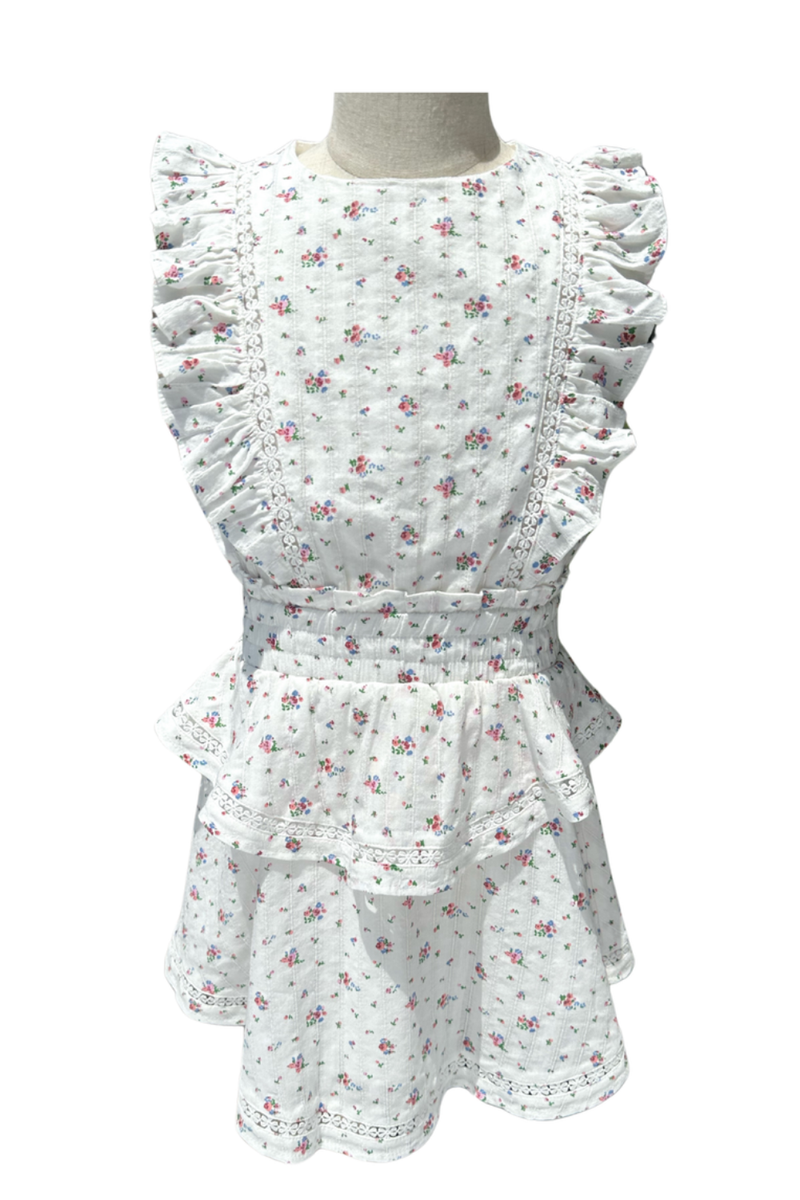 Gigi Dress in Preppy Posies PLEAT