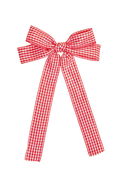 Double Take Gingham Hair Bow