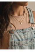 Rest In Him Mini Tag Necklace