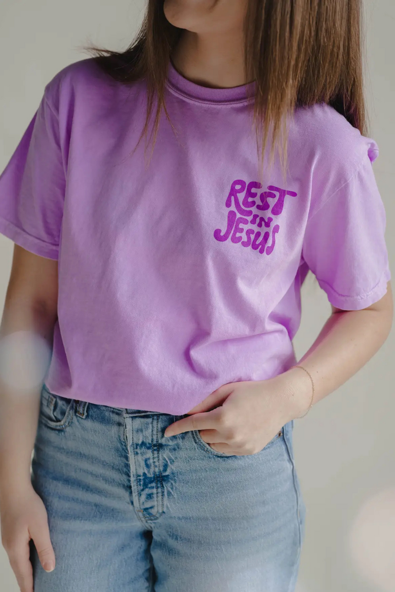 Rest In Jesus Tee